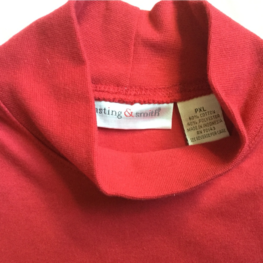 Classic Red Long Sleeve Tee